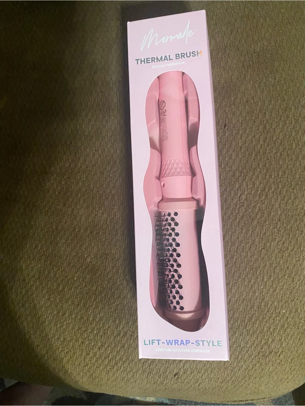NIB Pink Thermal Brush - Lift, Wrap & Style